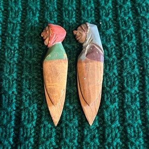 Vintage Wooden Bookmarks